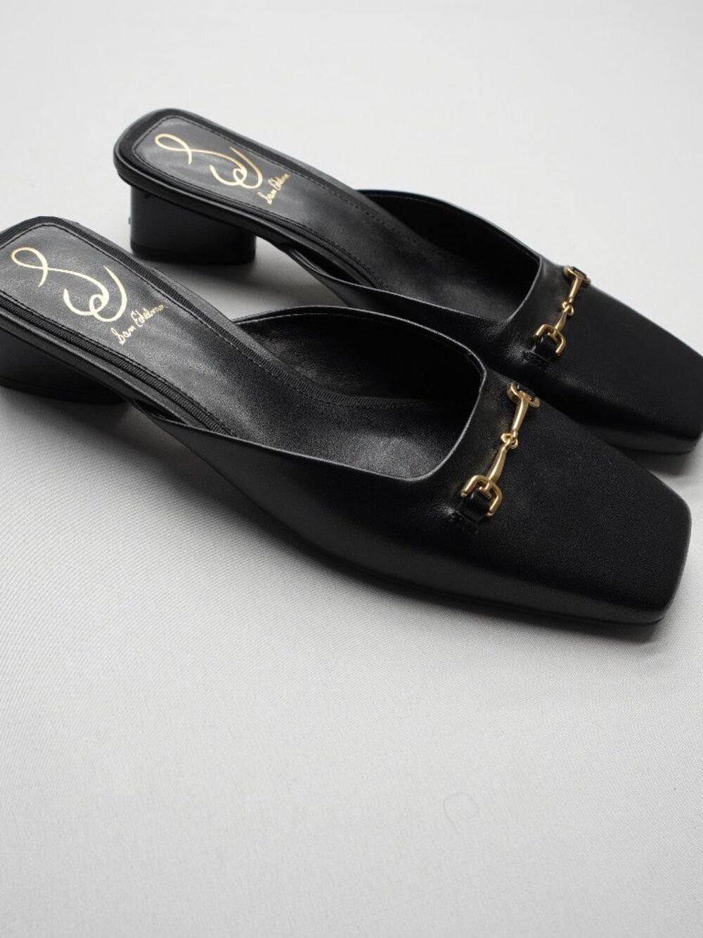 Sam Edelman Ollie Square Toe Mule Shoes with Bit Detail Size 7
